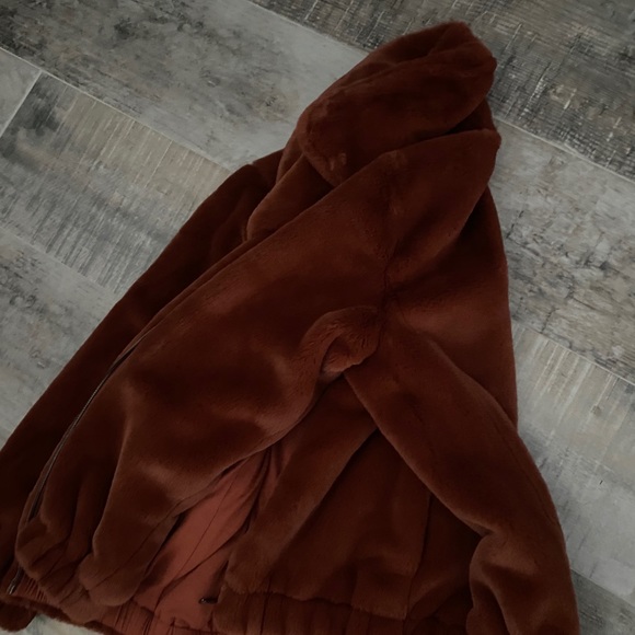 Rebecca Taylor NWT Fur Bomber Jacket - Picture 7 of 7